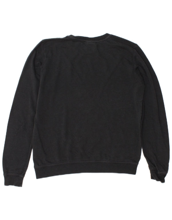 Nike Mens Sweatshirt Jumper Small Black Cotton