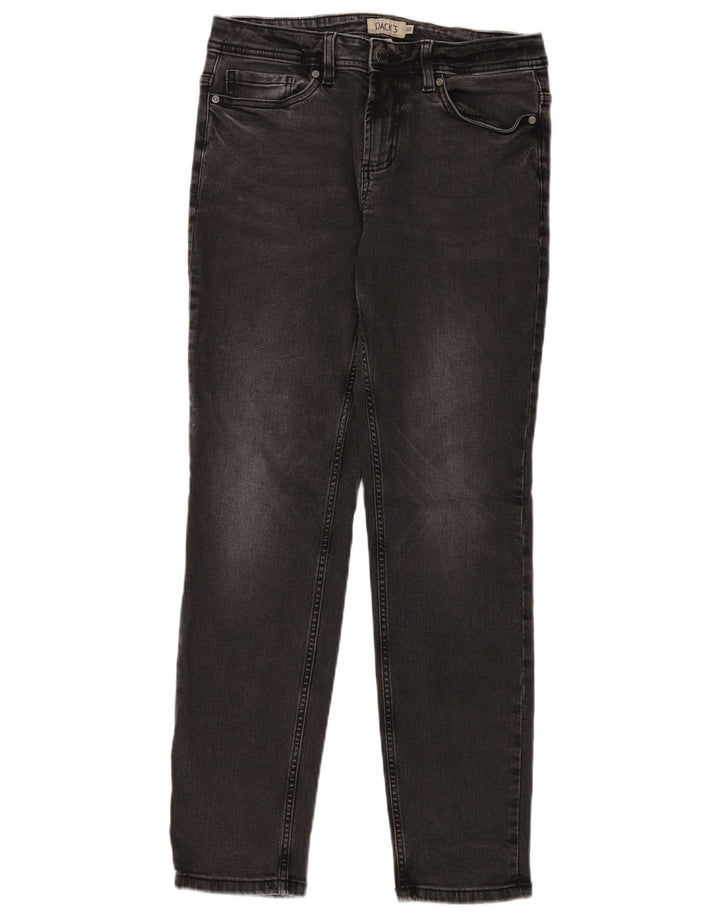 DACK'S Mens Slim Jeans IT 46 Small W32 L32 Black Cotton