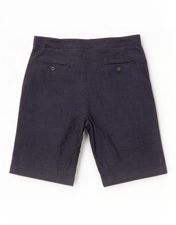 Zara Mens Chino Shorts Large W34 Navy Blue