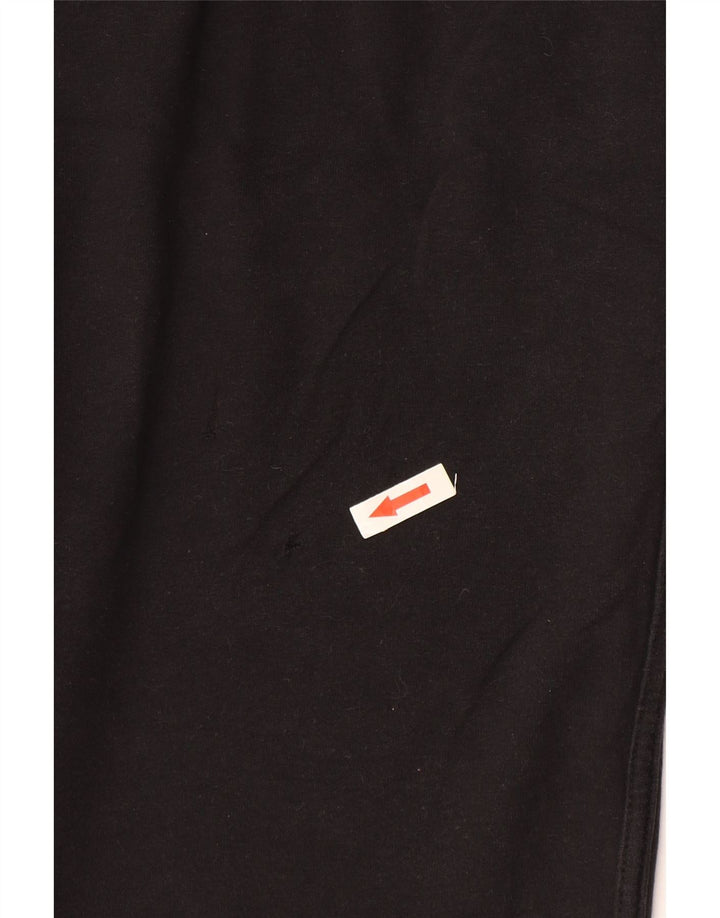 Eddie Bauer Womens Capri Tracksuit Trousers UK 12 Medium  Black