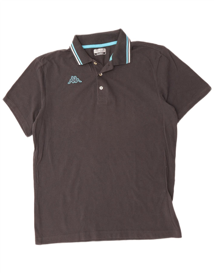 FILA Mens Polo Shirt XL Grey Cotton