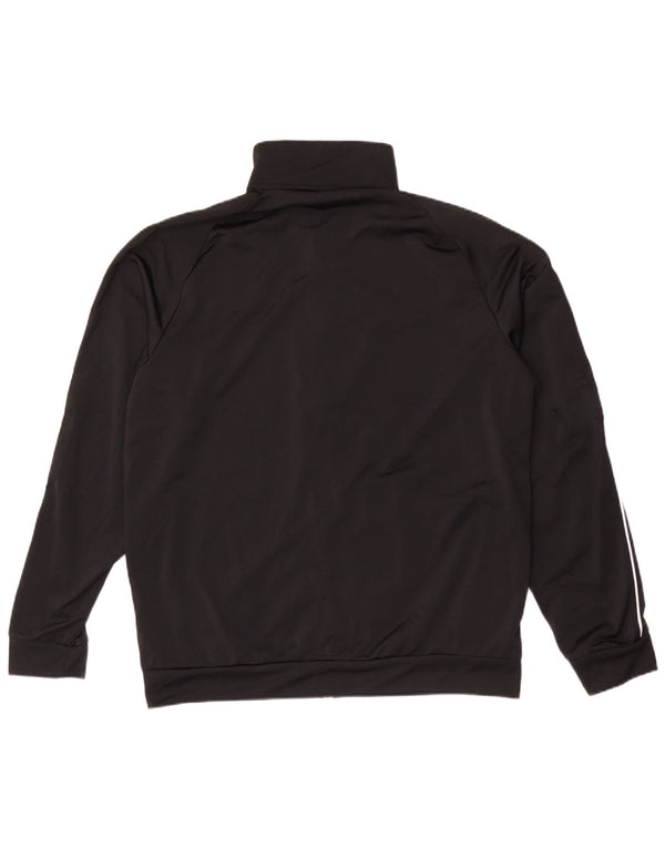 Adidas Mens Tracksuit Top Jacket XL Black Polyester