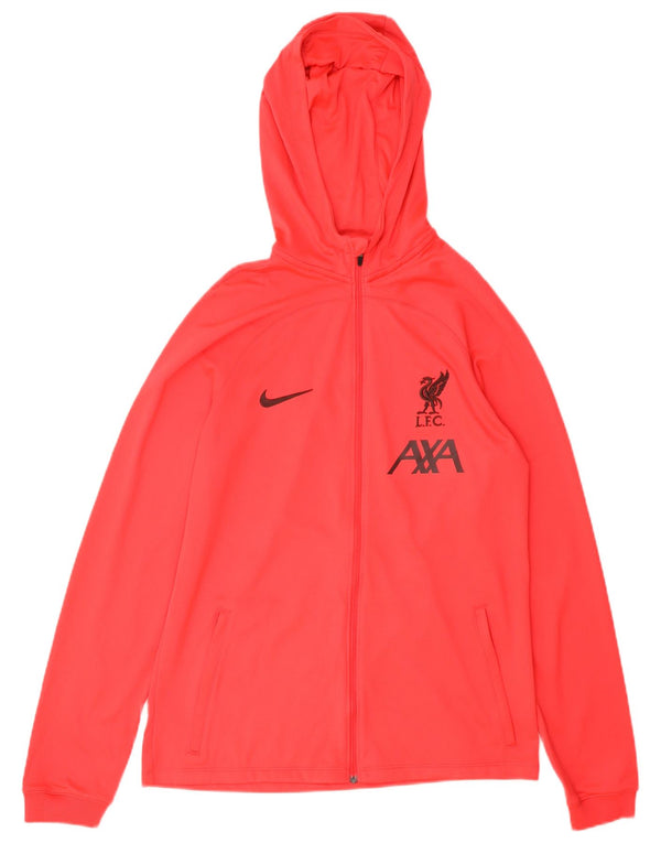Nike Pull à capuche zippé Liverpool Graphic pour fille 13-14 ans XL Rose