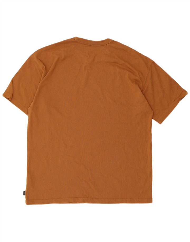 Nike Mens Loose Fit T-Shirt Top Medium Brown Cotton