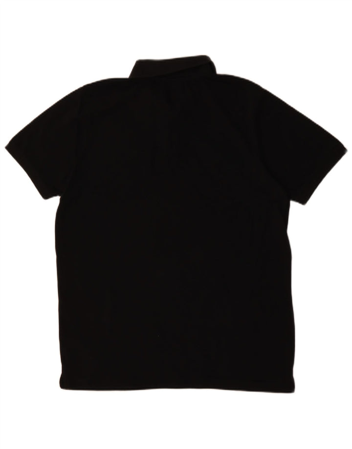 CHAMPION Herre poloshirt Stor sort bomuld