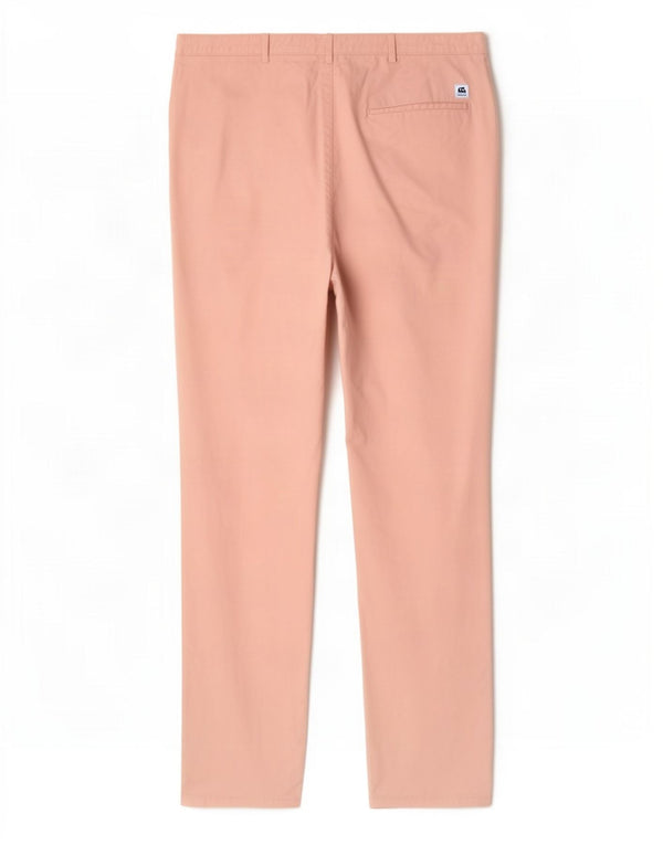 Hugo Boss Γυναικείο λεπτό παντελόνι Chino UK 12 Medium W34 L32 Ροζ βαμβακερό