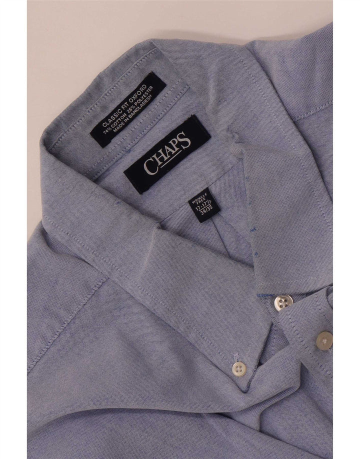 Chaps Chemise Homme Taille 17 1/2 XL Coton Bleu