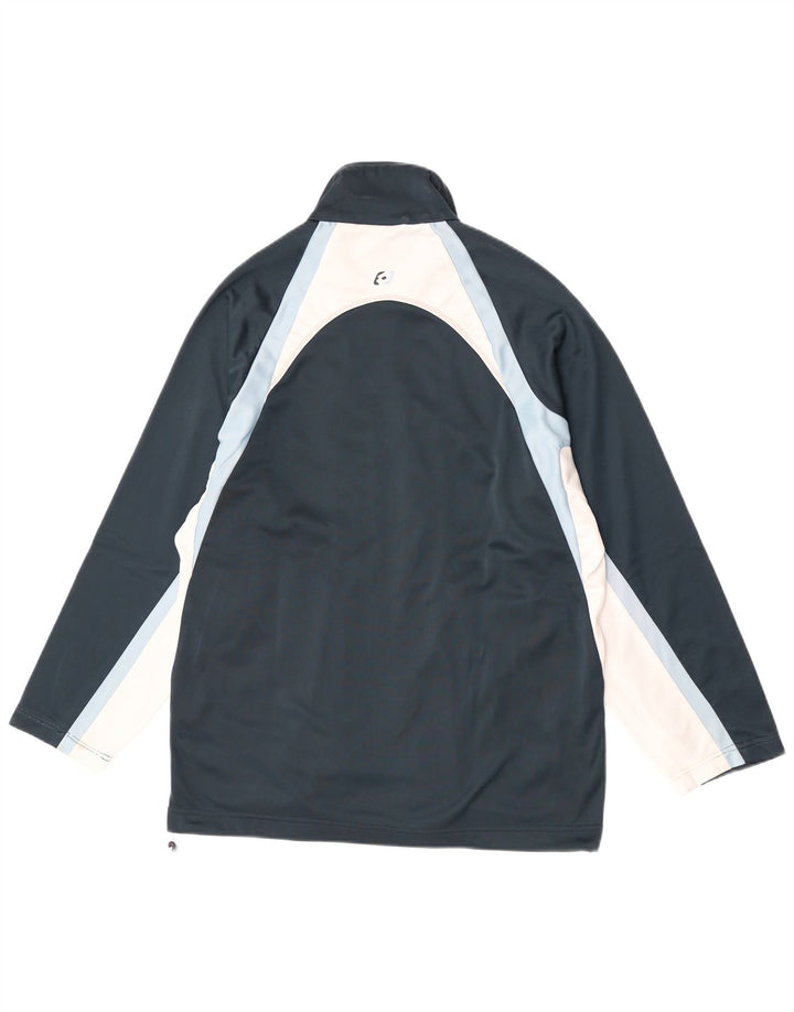 Tuta intera da uomo Lotto Large in poliestere color block blu navy