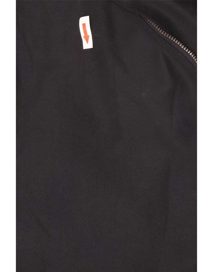 Jaqueta reversível masculina Kappa UK 42 XL poliéster preto