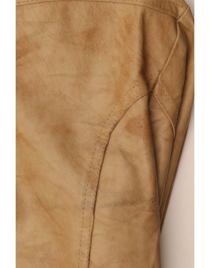 Giacca in pelle da donna Imperial UK 18 XL Beige