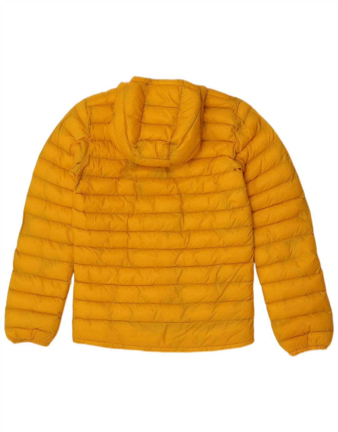 Mountain Warehouse Boys Hooded Padded Jacket 12-13 Years Yellow Nylon