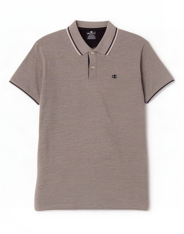 Champion Mens Polo Shirt Small Grey