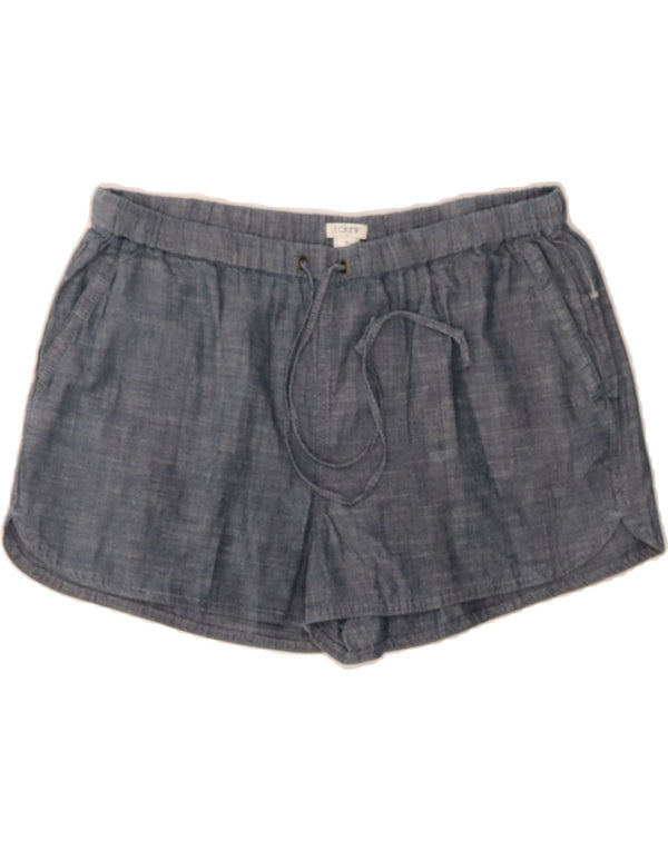 J. CREW Womens Hot Pants Medium W30 Navy Blue Cotton