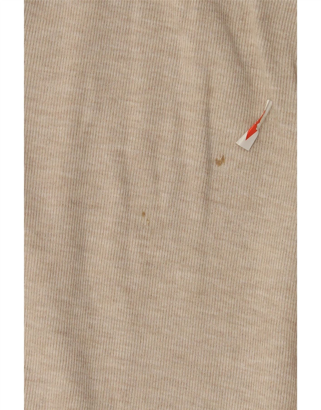 Zara Womens Wide Leg Tracksuit Trousers UK 12 Medium Beige Polyester