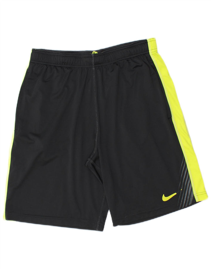 Nike Mens Sport Shorts Small  Black Colourblock Polyester