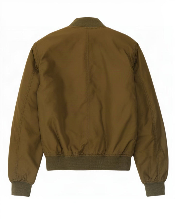 Damska kurtka bomberka Topshop UK 12, średni khaki, poliester
