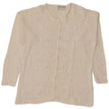 Γυναικεία ζακέτα Paramour One Size White Floral Ramie