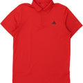 ADIDAS Mens Polo Shirt Large Red Polyester Vintage Adidas and Second-Hand Adidas from Messina Hembry 