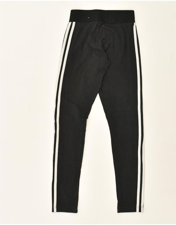 Женские леггинсы ADIDAS UK 0-2 2XS, черный хлопок