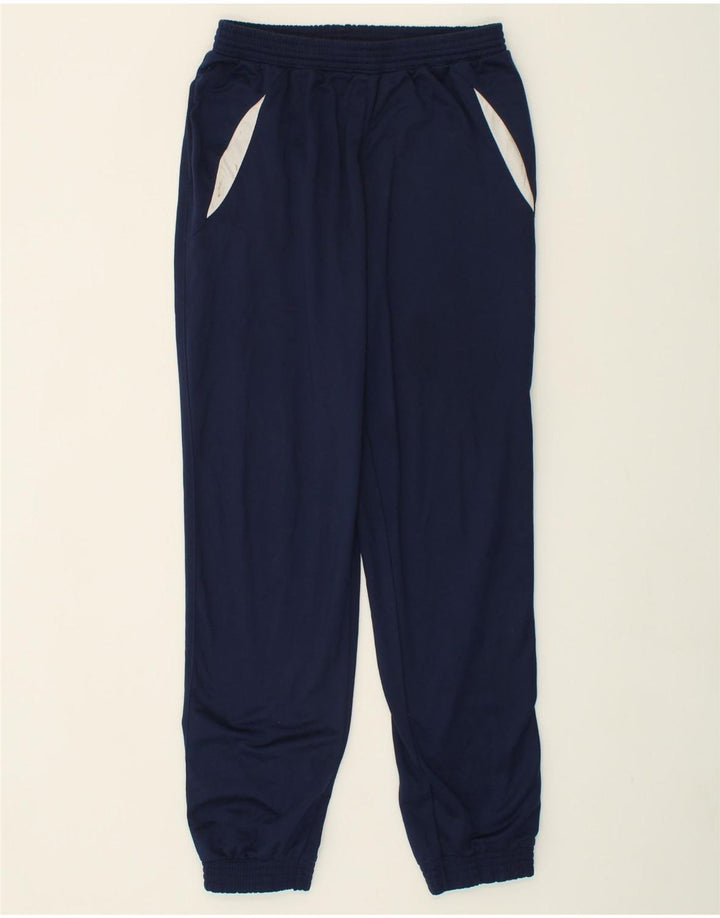 DIADORA Mens Graphic Tracksuit Trousers Joggers Medium  Navy Blue Vintage Diadora and Second-Hand Diadora from Messina Hembry 