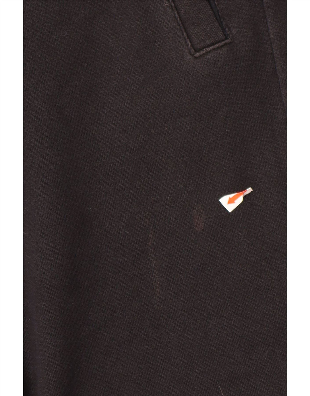 NIKE Mens Crop Graphic Tracksuit Trousers Small  Black Cotton Vintage Nike and Second-Hand Nike from Messina Hembry 