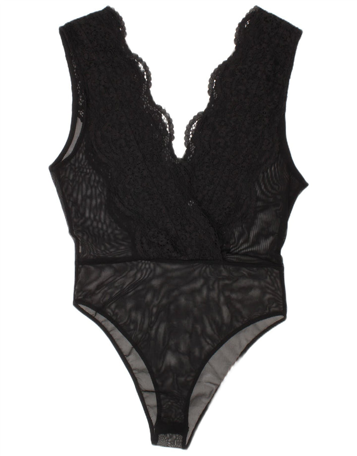 Zara Womens Bodysuit Small Black