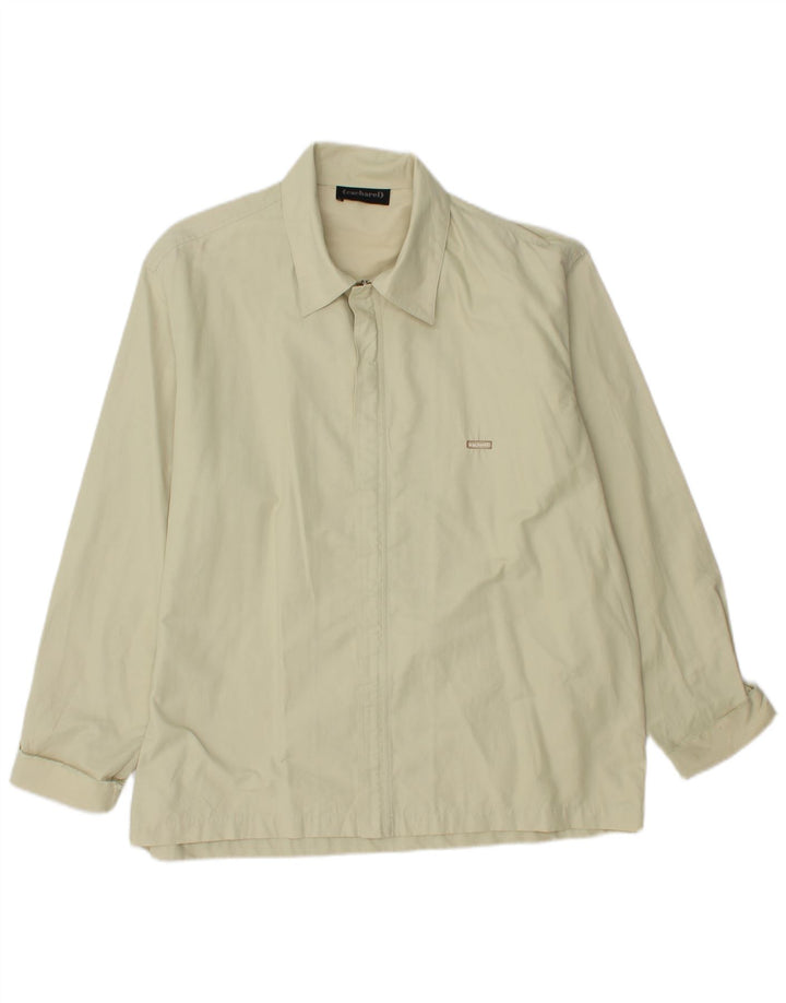 CACHAREL Jachetă Bomber Bărbați IT 54 2XL Bej Bumbac