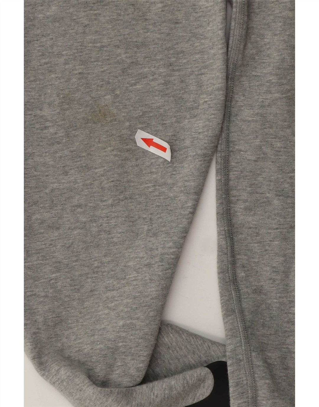 Nike Womens Leggings UK 14 Medium Grey Cotton Sports