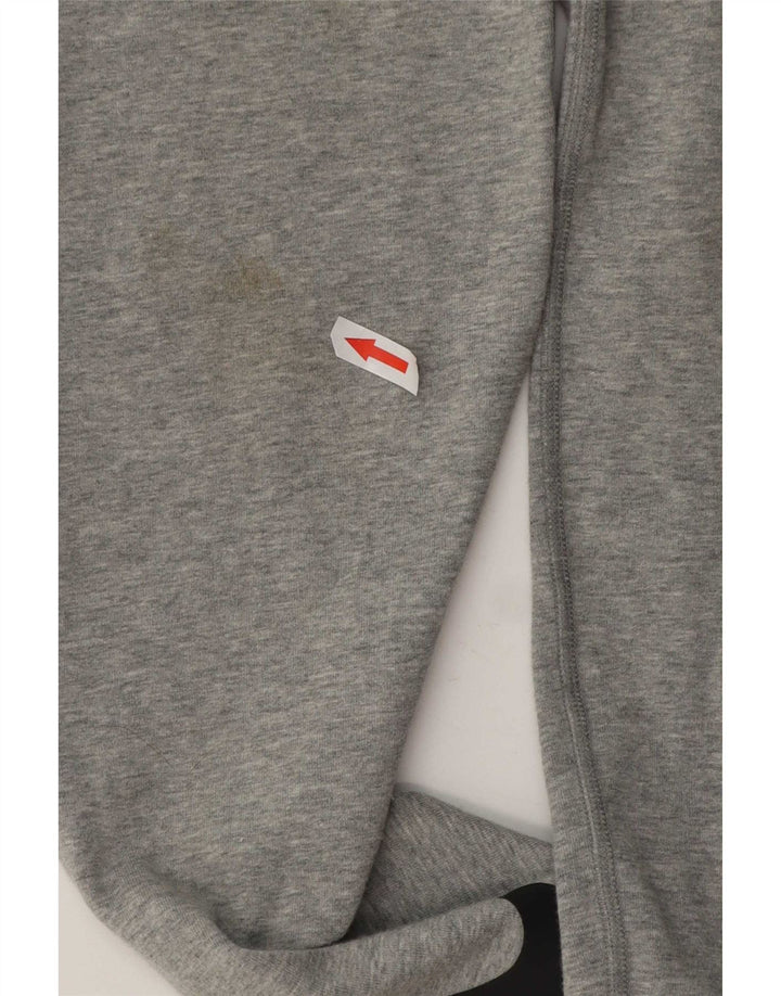Nike Womens Leggings UK 14 Medium Grey Cotton Sports