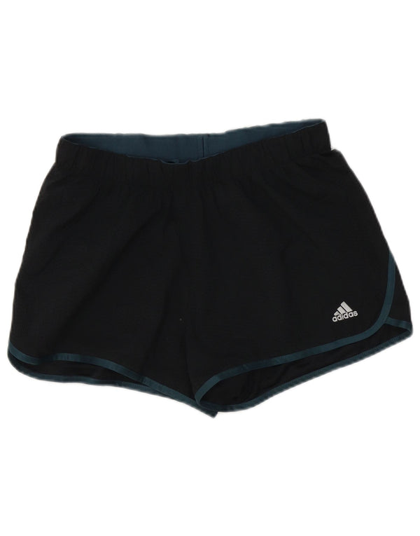Γυναικείο αθλητικό σορτς Adidas UK 10 Small Black Polyester