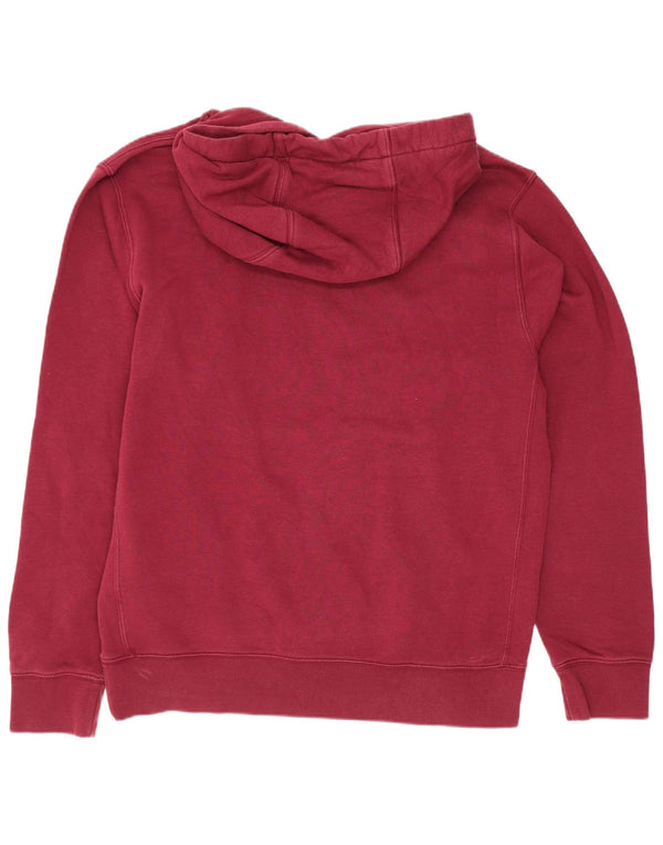 Nike Herren Graphic Regular Fit Kapuzenpullover, Größe S, Burgunderrot, Baumwolle, Sport