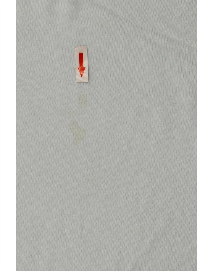 Zara Herre T-Shirt Top Stor Blå