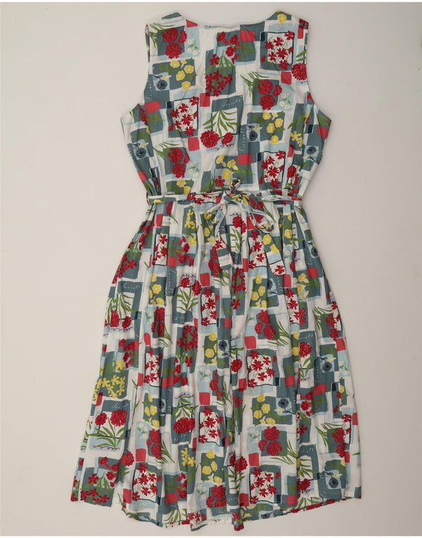 Seasalt Cornwall Rochie A-Line pentru femei UK 22 3XL Multicolor Floral