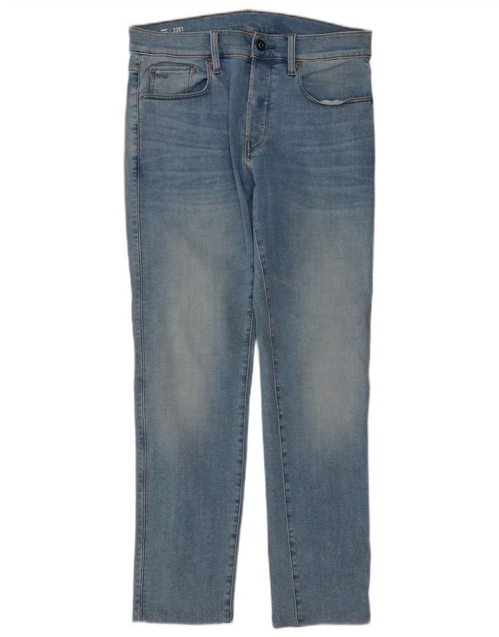G-Star Mens 3301 Slim Jeans W29 L29 Blue