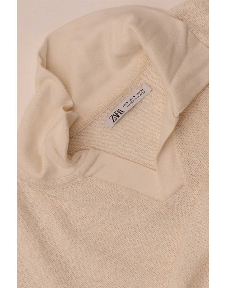 Polo Homme Zara Petit Blanc Cassé