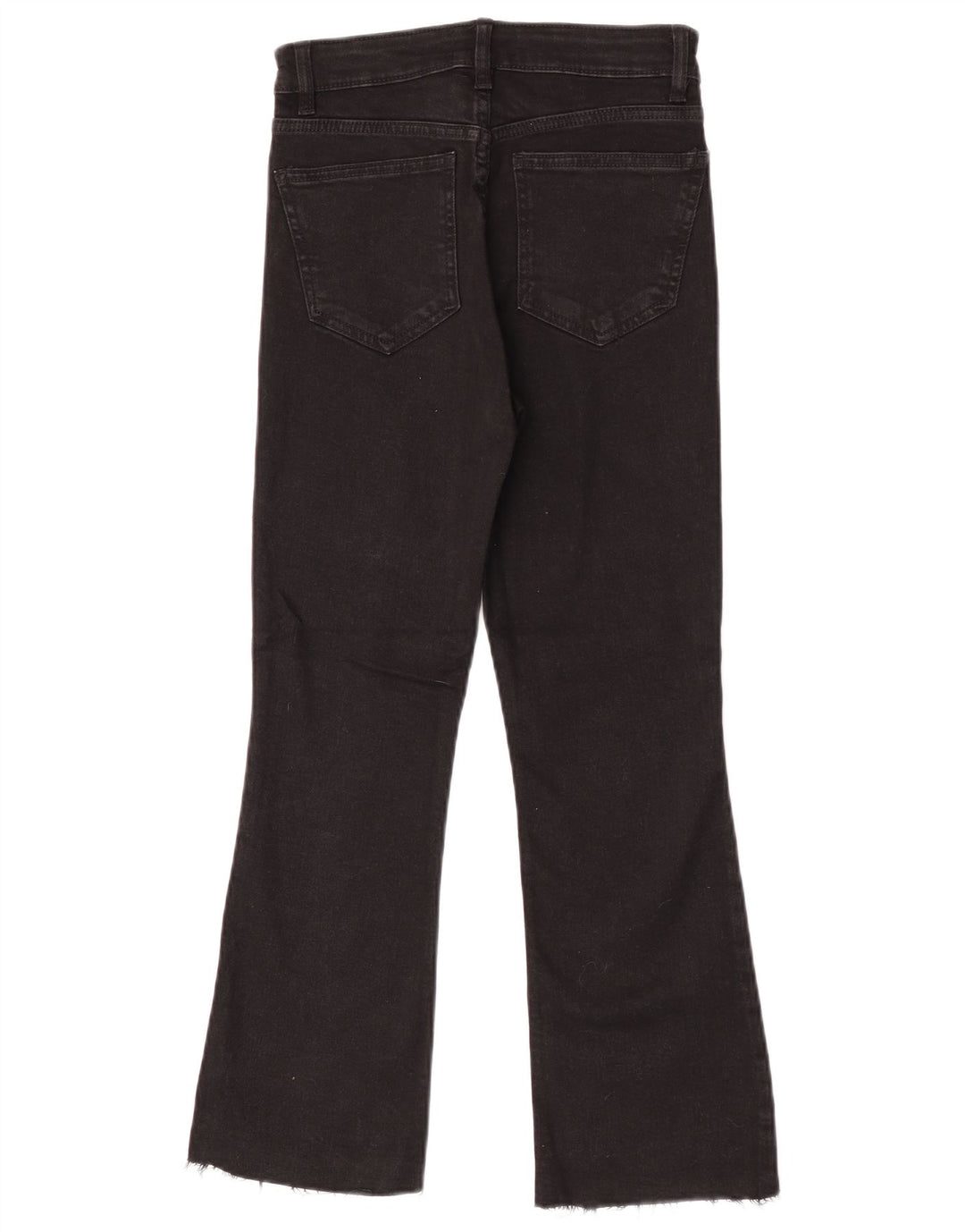 Zara Dame Bootcut Jeans EU 36 XS W26 L25 Sort