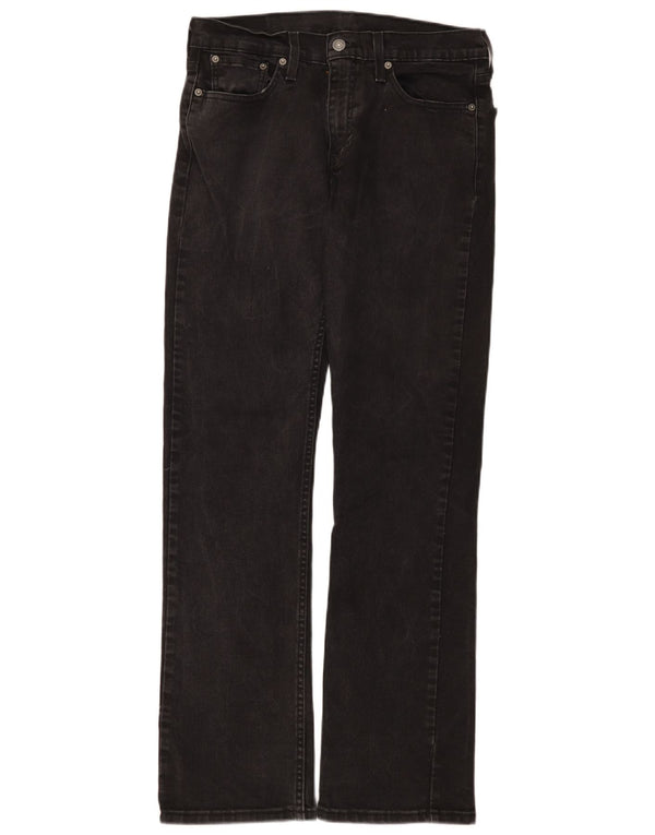 Levi's Mens 527 Bootcut farmer W30 L32 fekete pamut