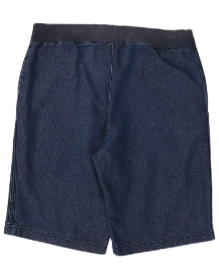 Adidas Mens Denim Shorts Small W29 Blue Cotton