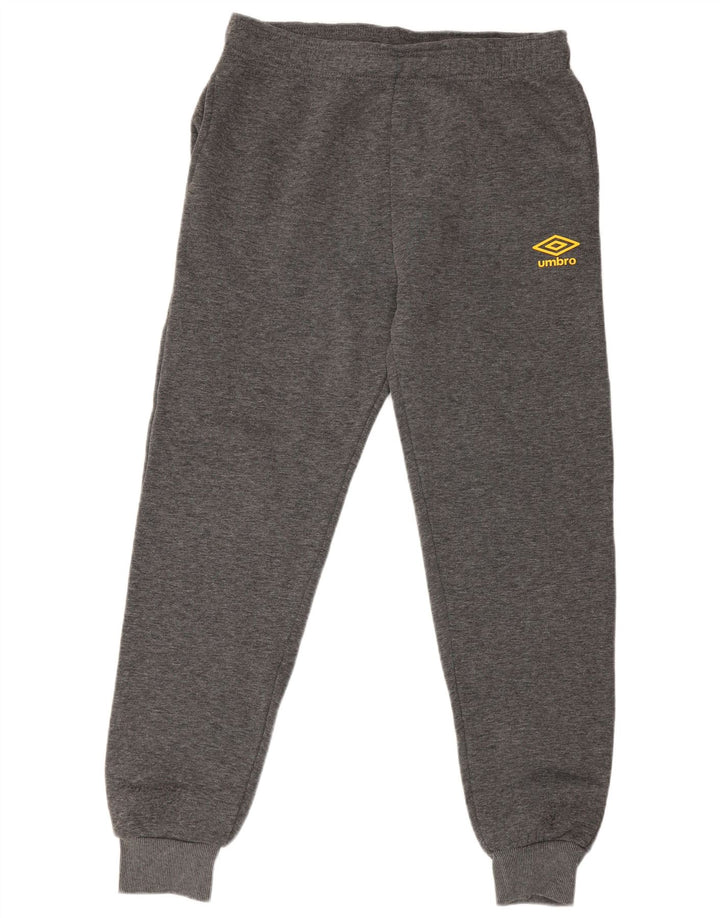 Umbro Mens Tracksuit Trousers Joggers 2XL Grey Flecked Polyester