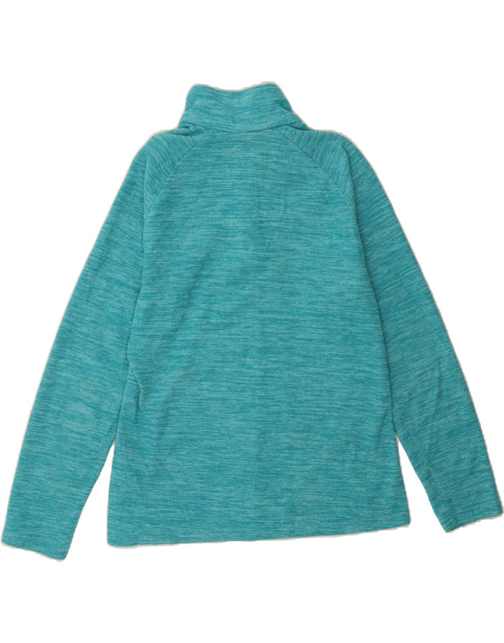 MOUNTAIN WAREHOUSE Womens Fleece Jumper UK 14 Large Turquoise Flecked Vintage Mountain Warehouse and Second-Hand Mountain Warehouse from Messina Hembry 