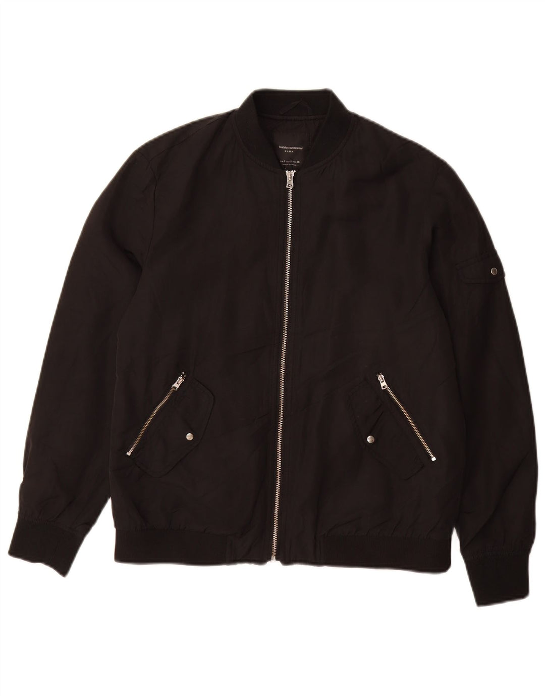 Giubbotto bomber da donna ZARA UK 10 piccolo nero