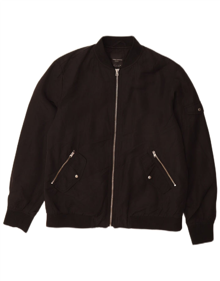 Giubbotto bomber da donna ZARA UK 10 piccolo nero
