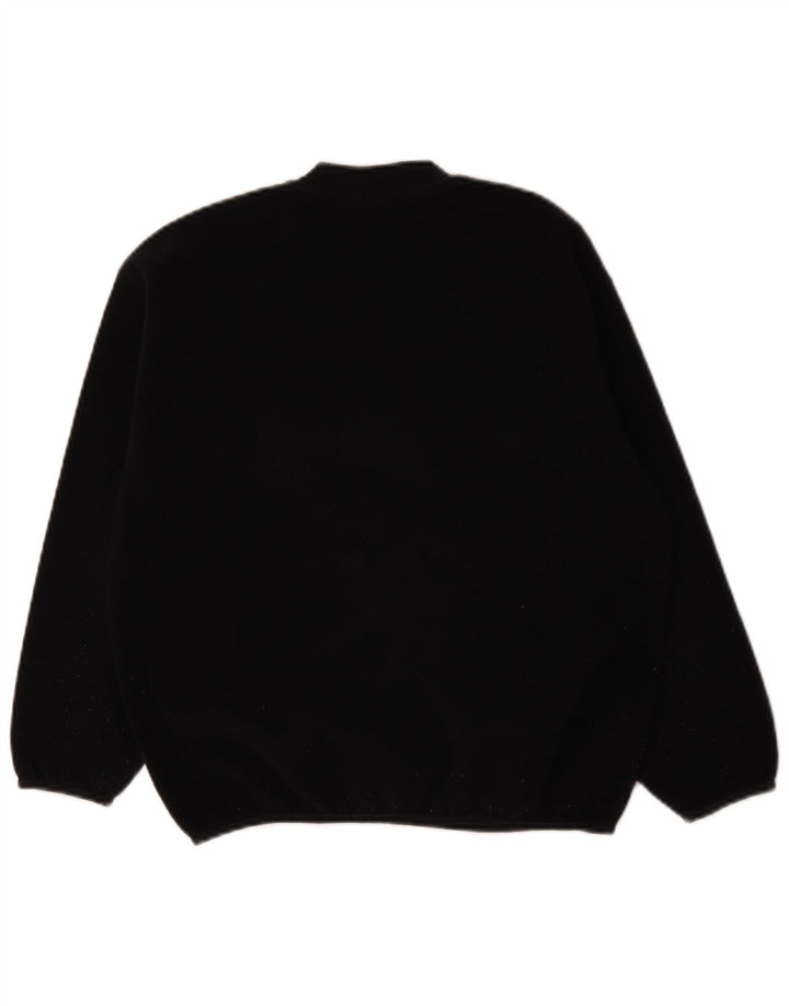 Fila Boys Graphic Fleece Jumper 10-11 År Sort Polyester