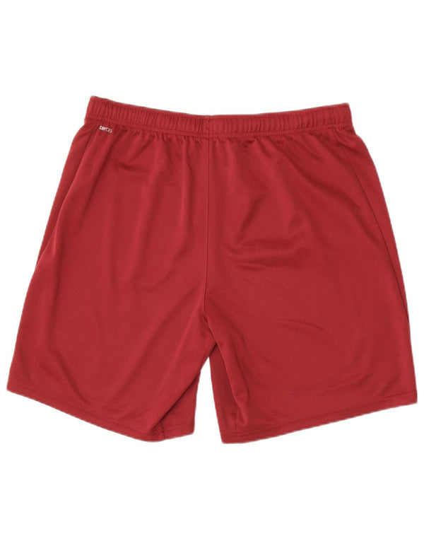 Puma Mens BVB Dortmund Sport Shorts Large Maroon