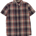 Mountain Warehouse Chemise à manches courtes pour homme Bleu marine à carreaux