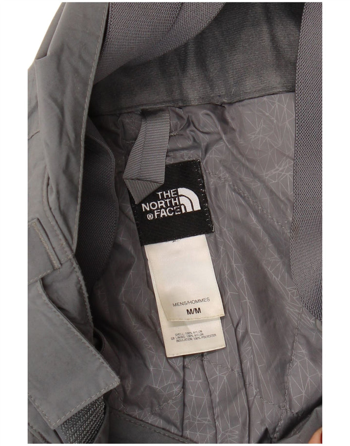 Мужские комбинезоны The North Face, лыжные брюки, нейлон среднего серого цвета