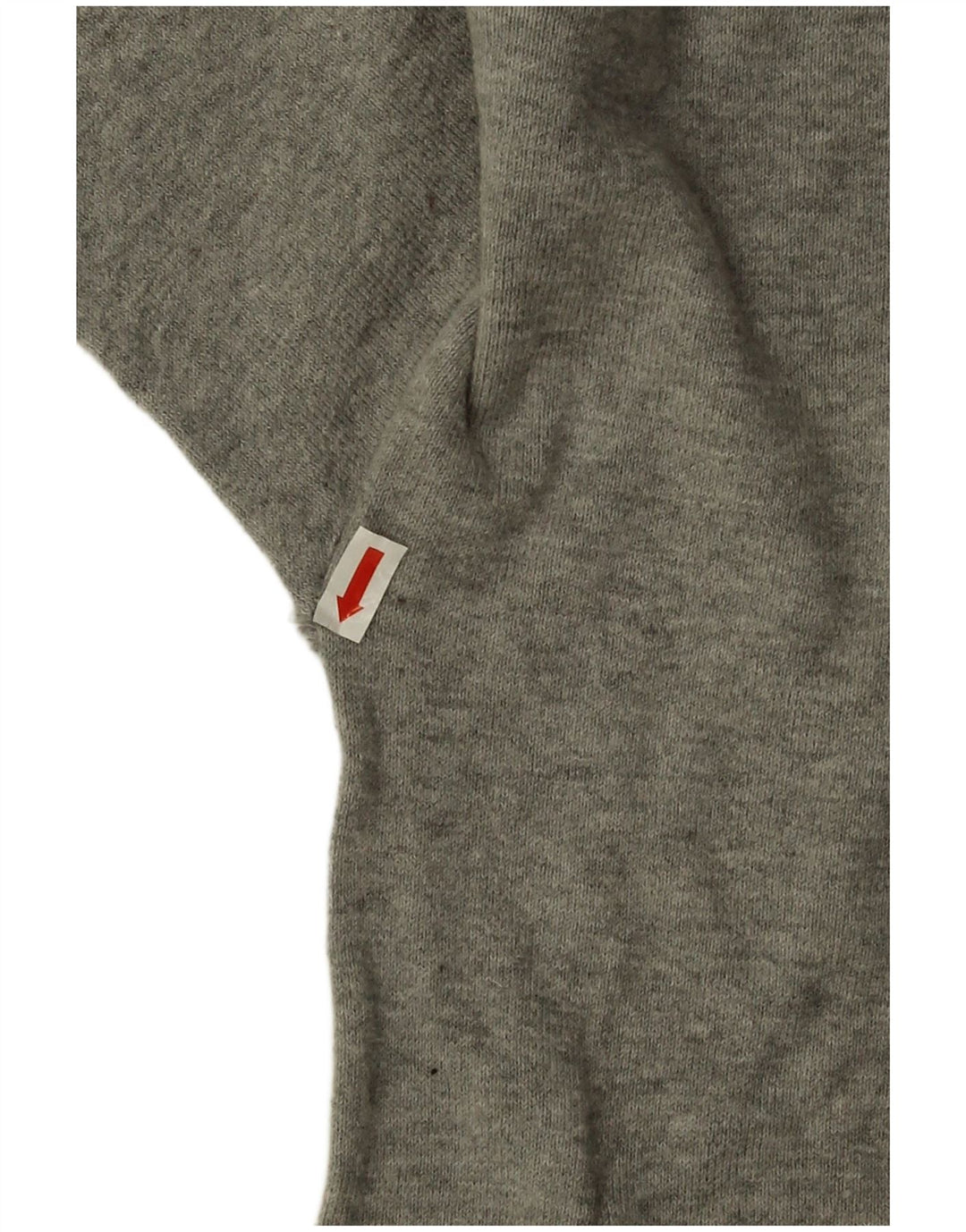 Zara Womens Oversized Boat Neck Jumper Sweater UK 14 Medium Grey Flecked