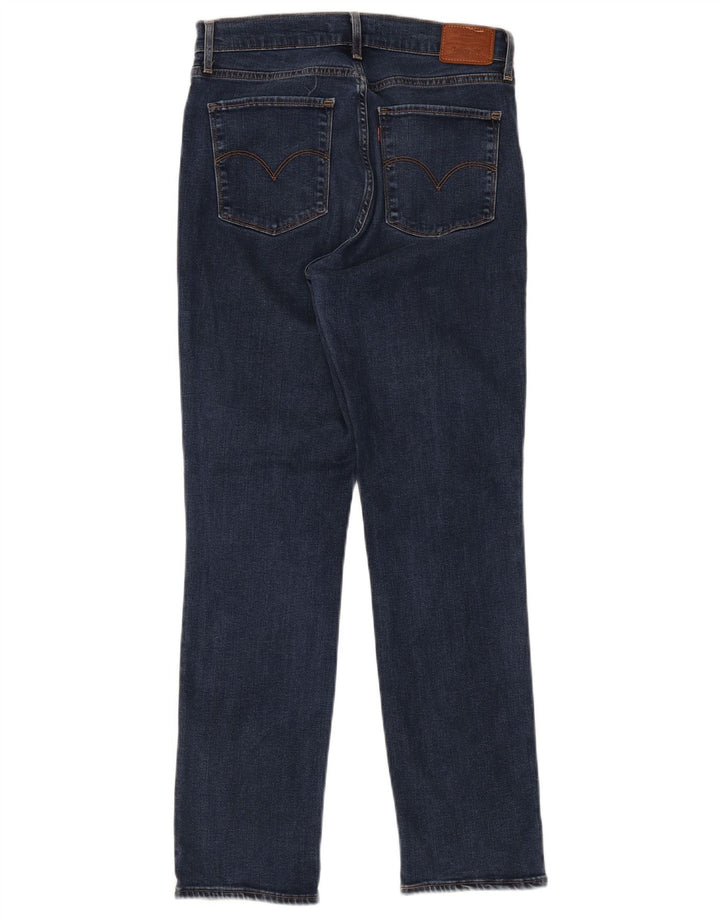 Levi's Womens 724 High Rise Straight Jeans W30 L30 Blue