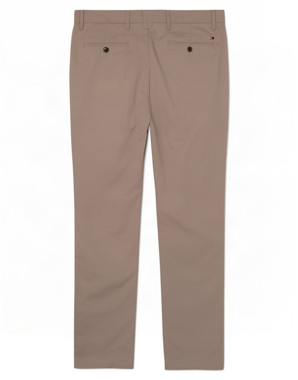 Tommy Hilfiger muške ravne chino hlače W34 L31 sivi pamuk