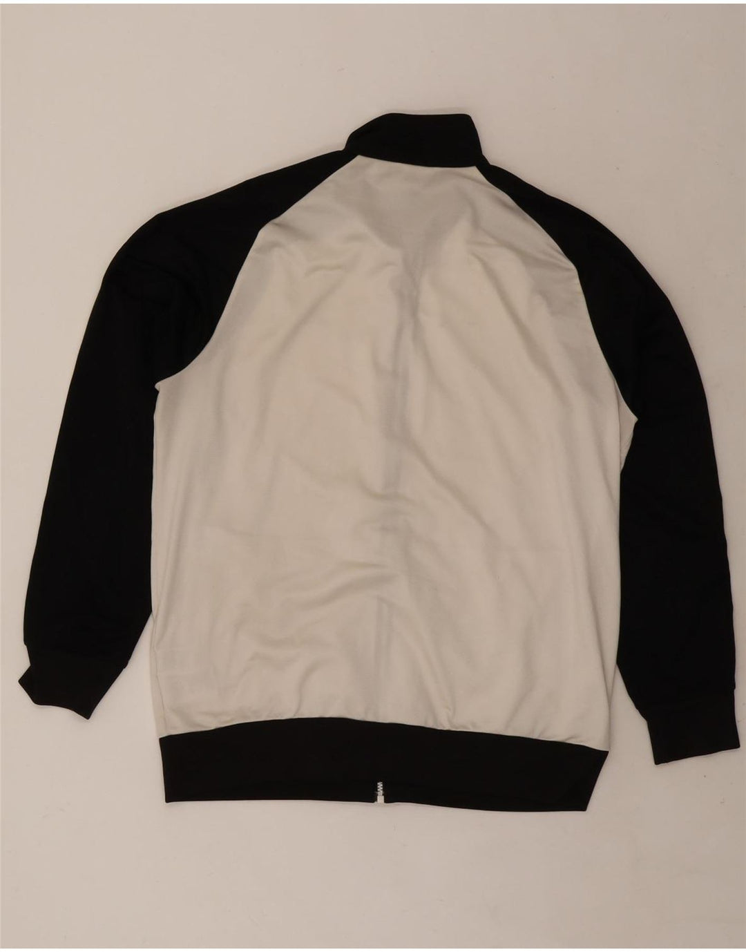 Adidas Mens Tracksuit Top Jacket UK 46/48 XL White Polyester